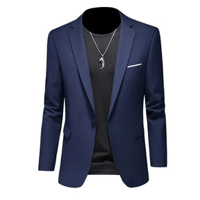 Blazer Masculino Esporte Fino Liso