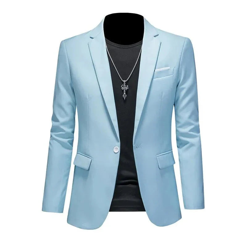 Blazer Masculino Esporte Fino Liso